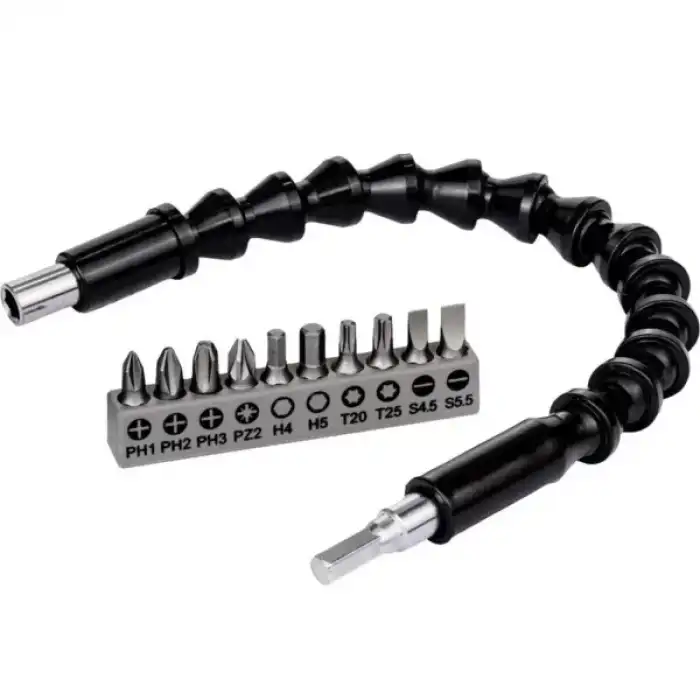 AsilTech Esnek Şaftlı Tornavida Ucu Seti