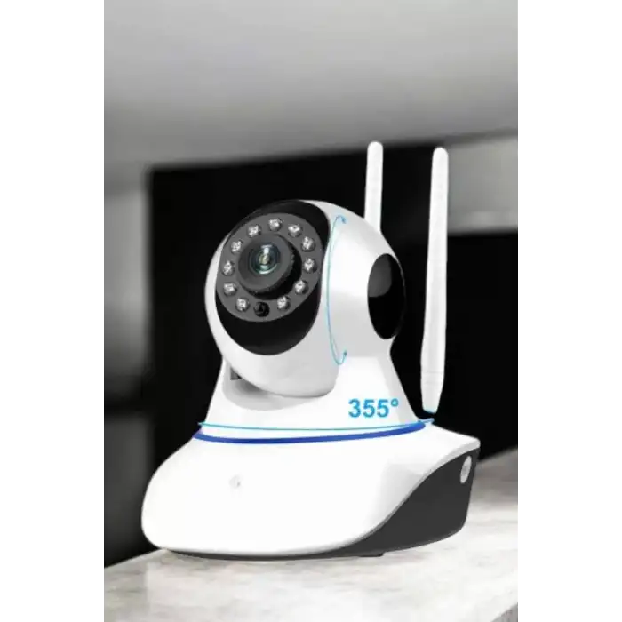 AsilTech Ev Kamerası Wifi Kamerası Video Kayıt Çift Yönlü Hareket Sensörü Bebek