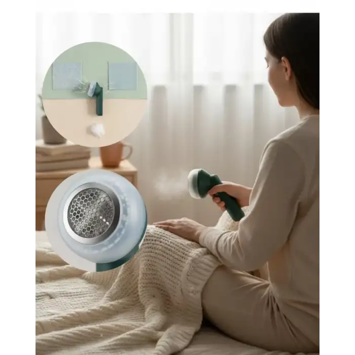 AsilTech Ev Tekstilleri İçin Pratik Tüy ve Tiftik Giderici