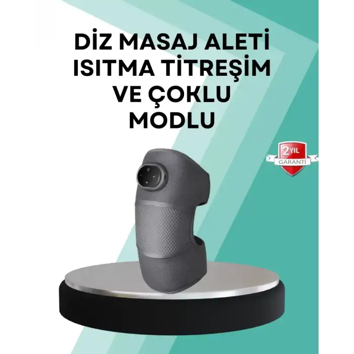 AsilTech Ev Tipi Isı ve Titreşim Destekli Diz Masaj Aleti