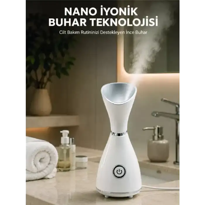 AsilTech Ev Tipi Nano Yüz Buhar Makinesi İnce Buhar Teknolojisi