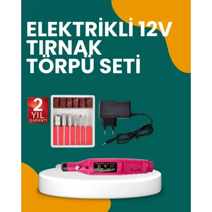 AsilTech Ev Tipi Profesyonel Tırnak Törpüleme Aleti