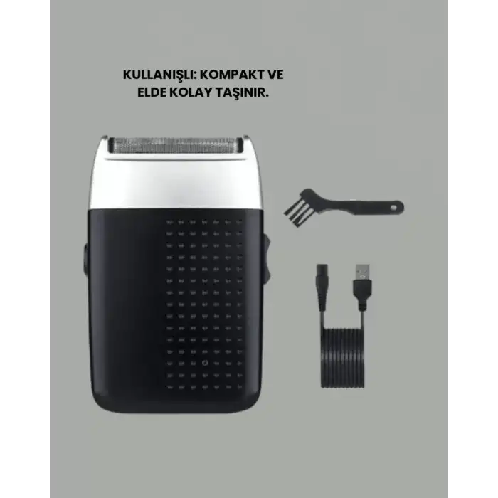 AsilTech Evde Kişisel Bakımın Yeni Yolu – Kompakt ve Ergonomik Tıraş Makinesi