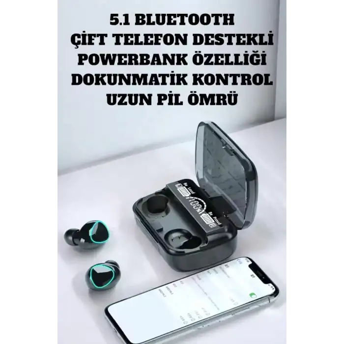 AsilTech Extra Bass ve HD Ses ile Üstün Bluetooth 5.3 Kablosuz Kulaklık