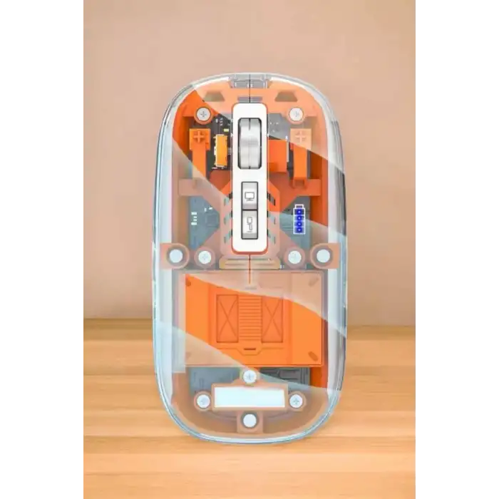 AsilTech Fare Mouse Çift Modlu Kablosuz Bağlantılı 2.4GHz Destekli