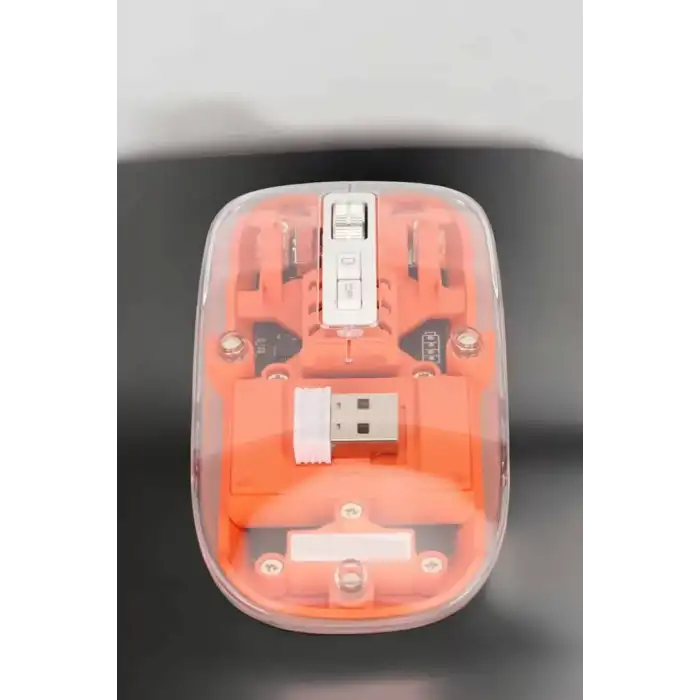 AsilTech Fare Mouse Çift Modlu Kablosuz Bağlantılı 2.4GHz Destekli