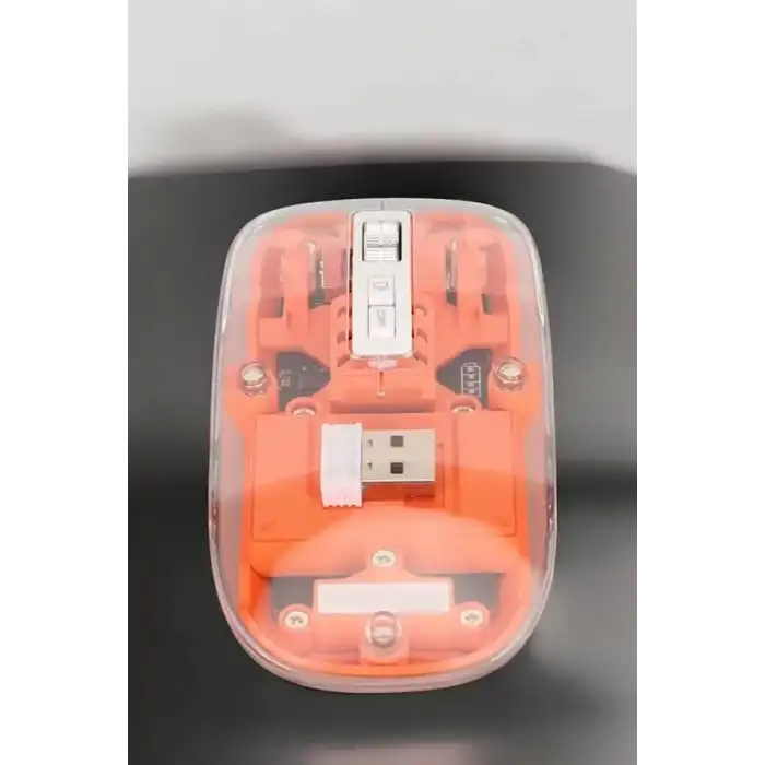 AsilTech Fare Mouse Çift Modlu Kablosuz Bağlantılı 2.4GHz Destekli Yeni Nesil
