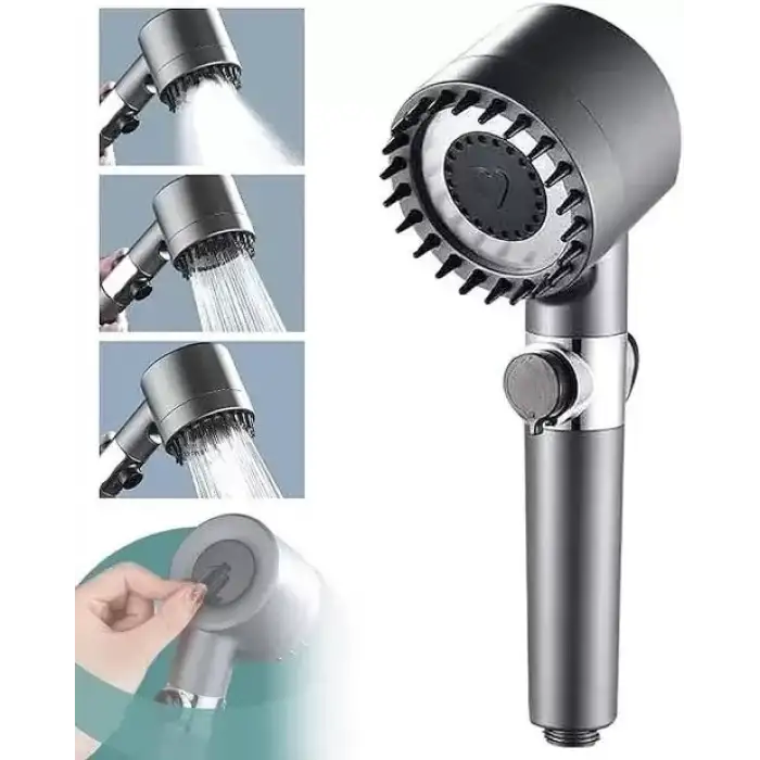 AsilTech Filtreli Duş Başlığı 3 Mod