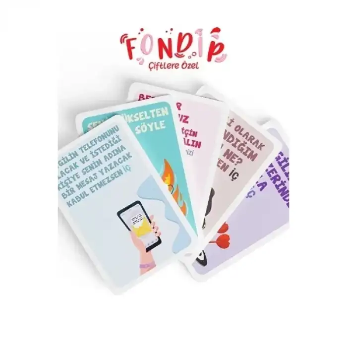 AsilTech Fondip Çiftlere Özel Kart Oyunu