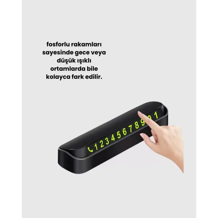 AsilTech Fosforlu Numara Göstergesi