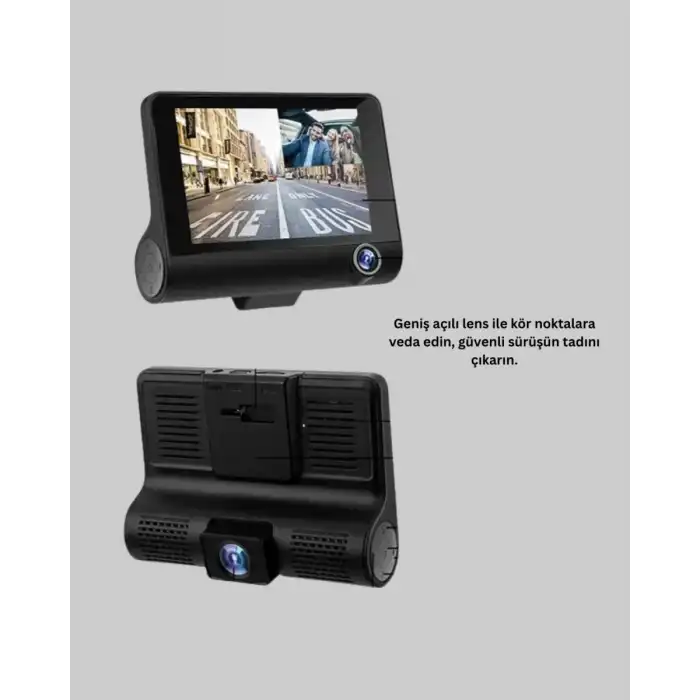 AsilTech G-Sensör, Park Modu ve Döngüsel Kayıt Destekli Araç DVR