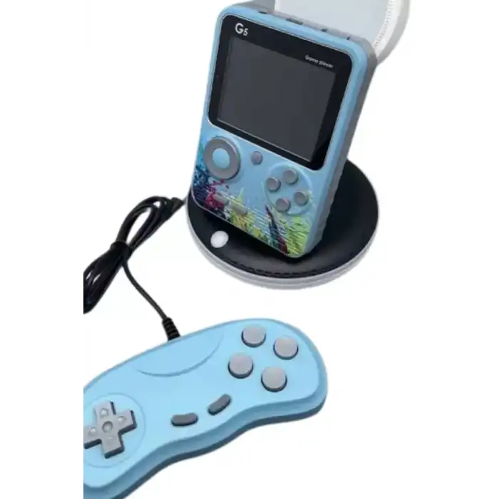 AsilTech Game Box Oyun Konsolu 500 Retro Oyunlu Mini Taşınabilir 3 İnç