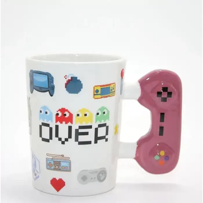 AsilTech Game Over Porselen Kupa Bardak Model 2