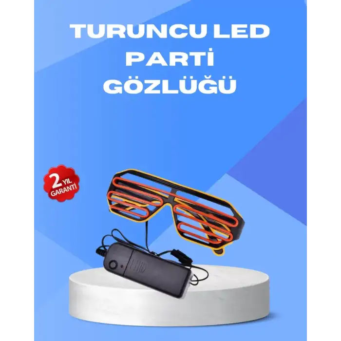 AsilTech Gece Eğlencelerine Özel Renkli LED Işıklı Gözlük