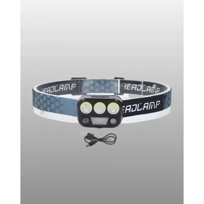 AsilTech Gece Koşusu İçin LED Kafa Lambası El Sensörlü