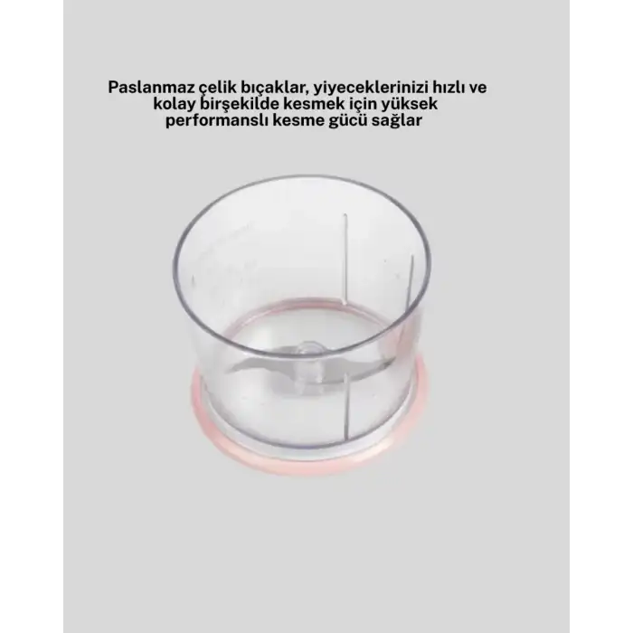 AsilTech Geniş Hazneli Manuel Doğrayıcı Ev Tipi Kullanım