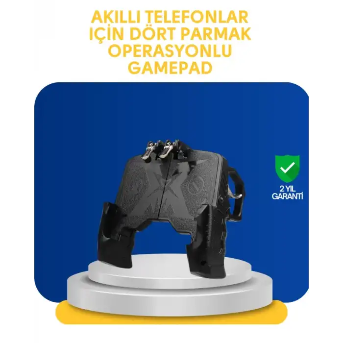AsilTech Gerçekçi Oyun Deneyimi Sunan Dört Parmak Mobil Gamepad