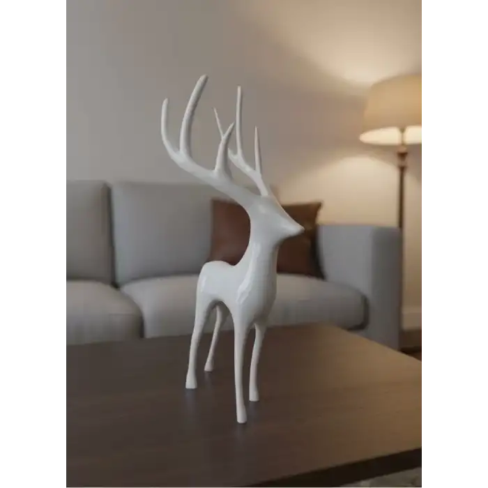 AsilTech GEYİK FİGÜRÜ BEYAZ