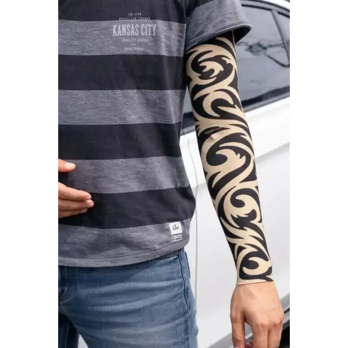 AsilTech Giyilebilir Kol Dövmesi 3D Baskılı 2 Adet - Model 14