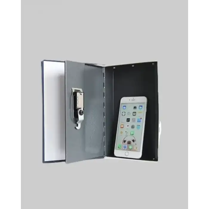 AsilTech Gizli Kitap Kasa – Metal Gövdeli, Anahtarlı