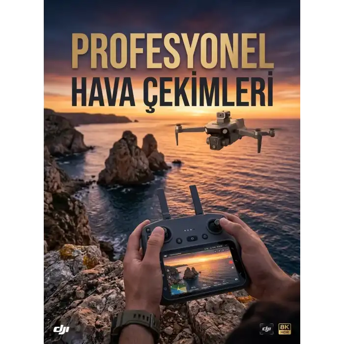 AsilTech GPS Destekli Çift Kameralı Katlanabilir Drone Havadan Fotoğraf ve Video Çekimi