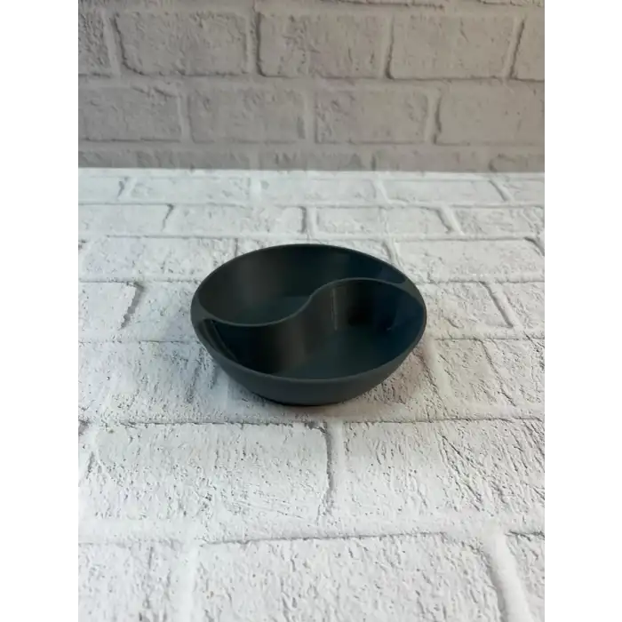AsilTech Gri Çerezlik 4’lü Set Şık ve Minimal Masa Üstü Kullanım