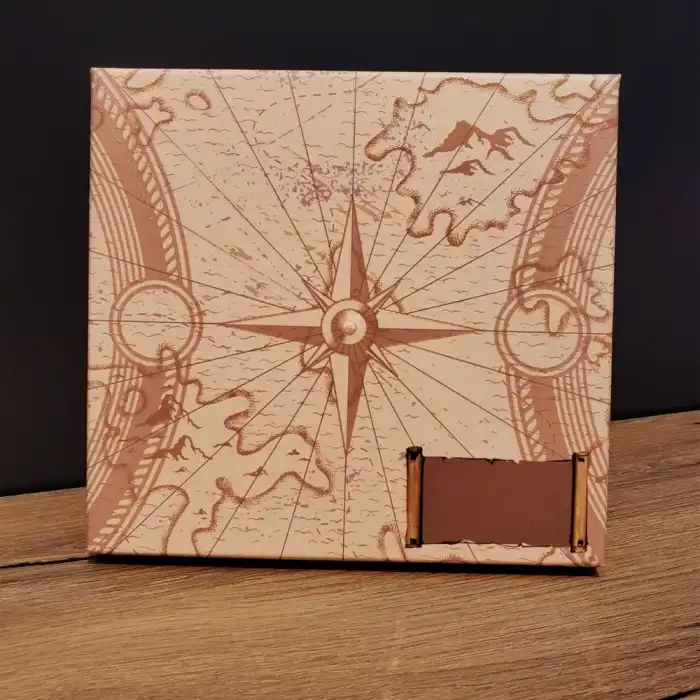 AsilTech Gri Defter Ve Beyaz Kalem Kutulu Set