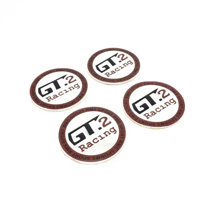 AsilTech GT2 Racing Alüminyum Yapıştırma Jant Göbeği 4lü 55mm