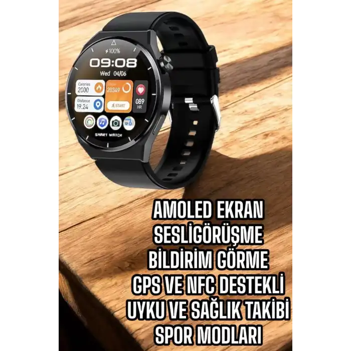AsilTech GT8 AKILLI SESLİ GÖRÜŞME YAPABİLEN SAAT