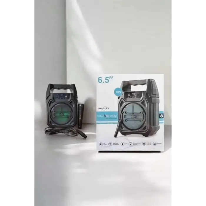 AsilTech Güçlü ve Şarj Edilebilir Bluetooth Hoparlör 6.5 İnç