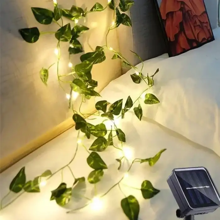 AsilTech Güneş Enerjili Sarmaşık Led Dekor 5 Metre