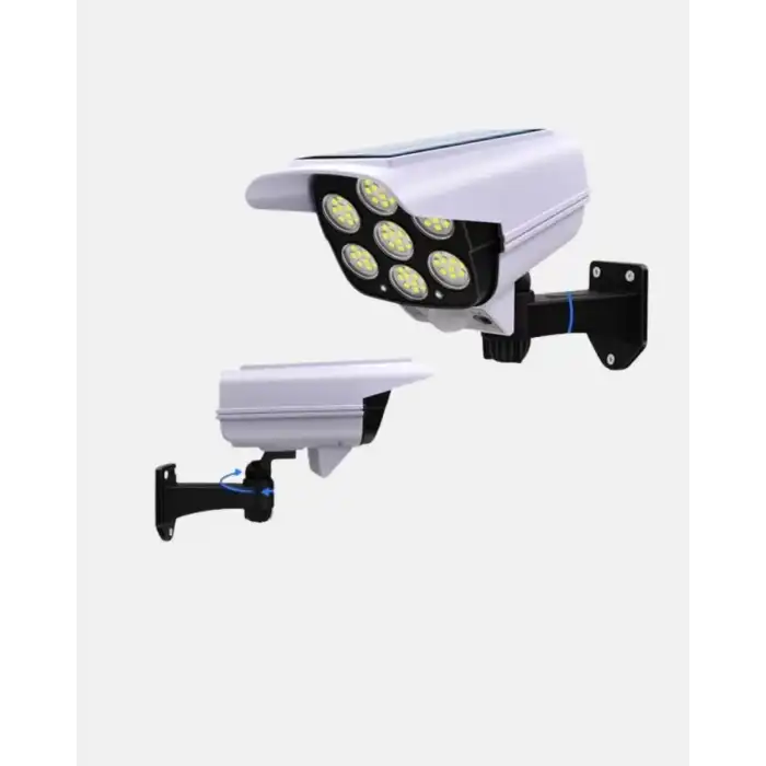 AsilTech Güneş Paneliyle Şarj Olan Hareket Sensörlü Dış Mekan Güvenlik Lambası Ayarlanabilir