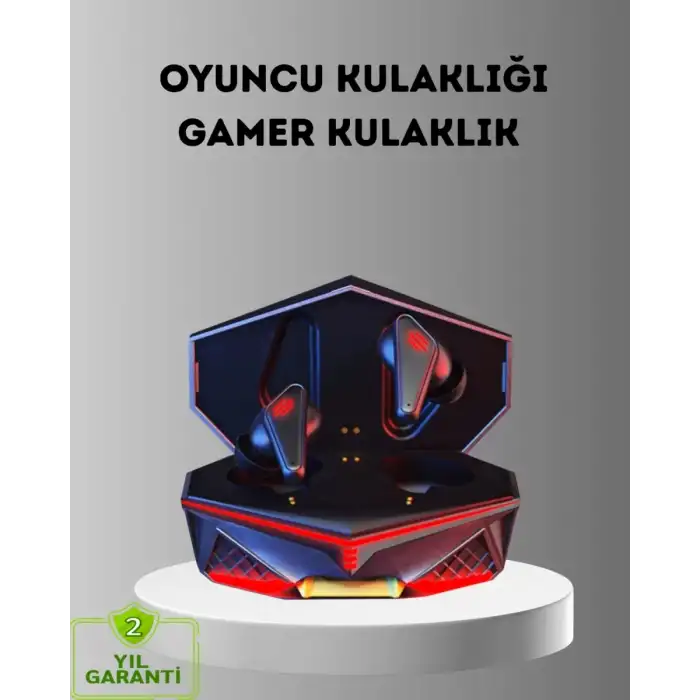 AsilTech Gürültü Engelleme Özellikli Kablosuz Bluetooth Kulaklık Dokunmatik