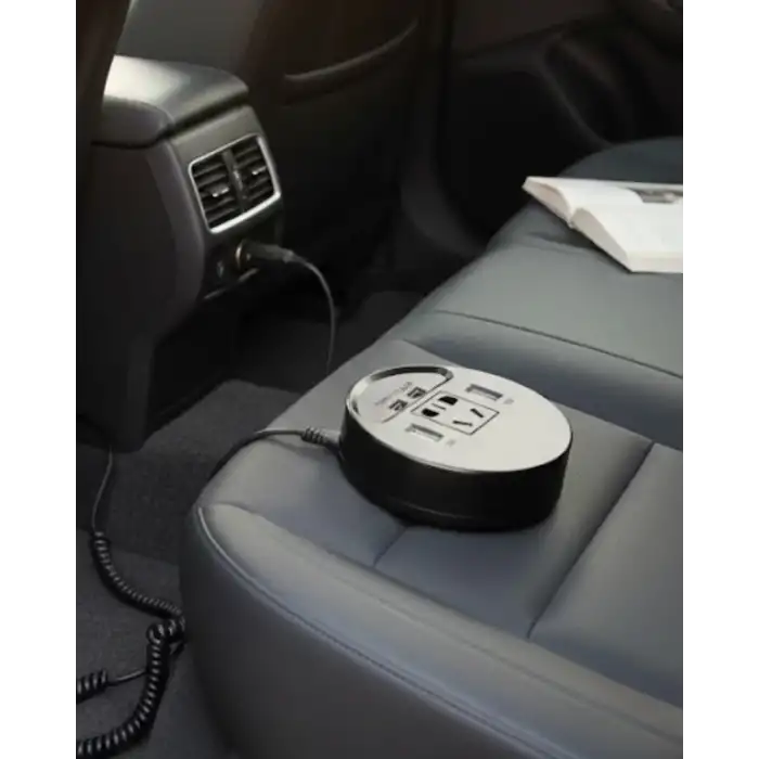 AsilTech Güvenli Voltaj Korumalı Araç Power Inverter Çoklu Cihaz Desteği