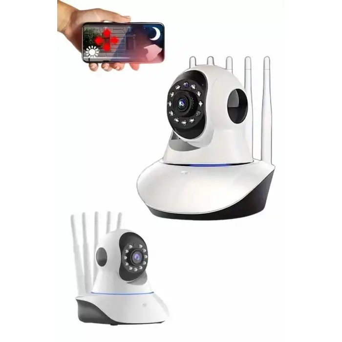 AsilTech Güvenlik Kamerası Antenli Gece Görüşlü Sensörlü Harekete Duyarlı