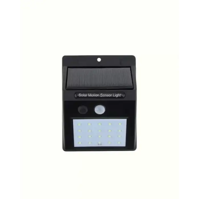 AsilTech Hareket Sensörlü Solar Lamba | 120° Algılama Açısı, 3-4 Metre Mesafe, Suya Dayanıklı LED