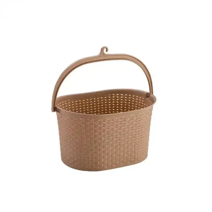 AsilTech Hasır Görünümlü Mandal Sepeti