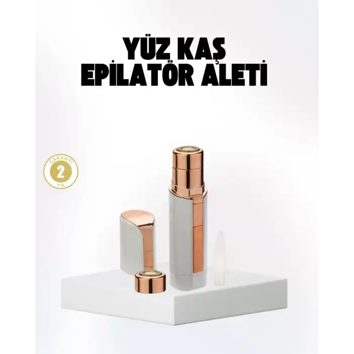AsilTech Hassas Ciltler İçin Yüz Epilatörü – Kaş ve Bıyık