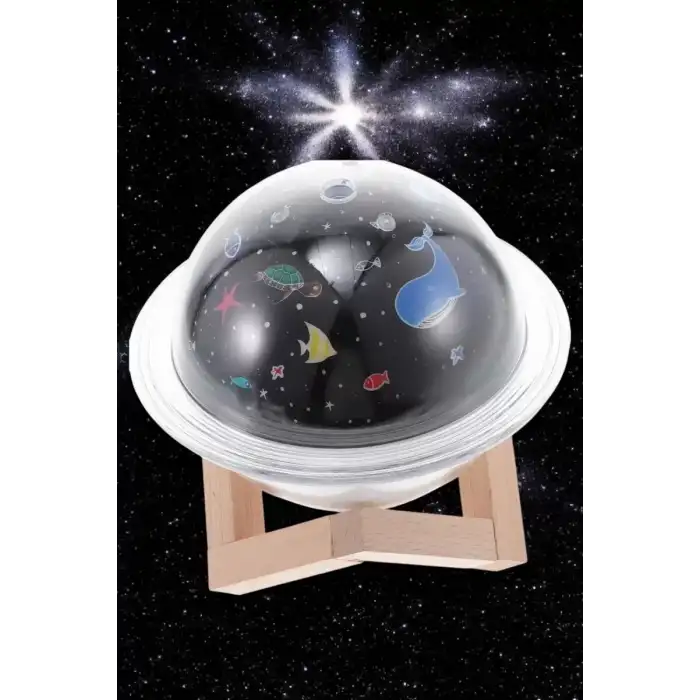 AsilTech Hava Nemlendirici Projeksiyon Görünümlü USB Bağlantılı Aromaterapi