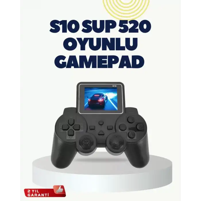 AsilTech HDMI Destekli S10 Gamepad 520 Oyunlu TV’ye Bağlanabilir Atari 2025 Model