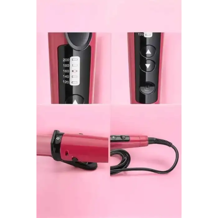 AsilTech Hem Düzleştirici Hem Maşa Saç Şekillendirici