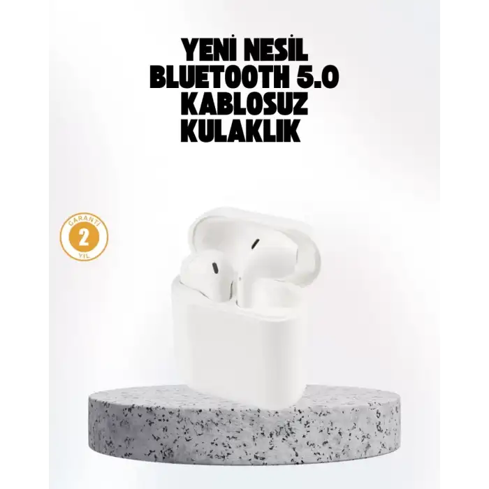 AsilTech Hızlı Şarj Destekli 2. Nesil Bluetooth 5.0 Ergonomik Kulaklık
