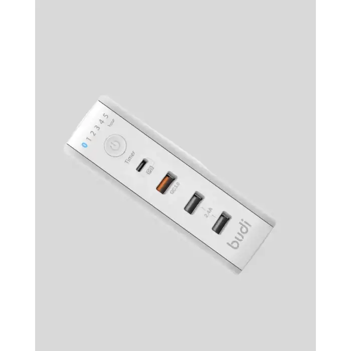 AsilTech Hızlı Şarj Destekli Zaman Ayarlı USB Şarj Adaptörü