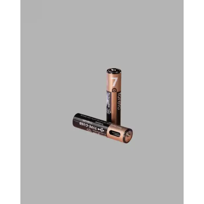 AsilTech Hızlı Şarj Teknolojili USB Şarjlı AAA Pil – 40 Dakikada Tam Şarj