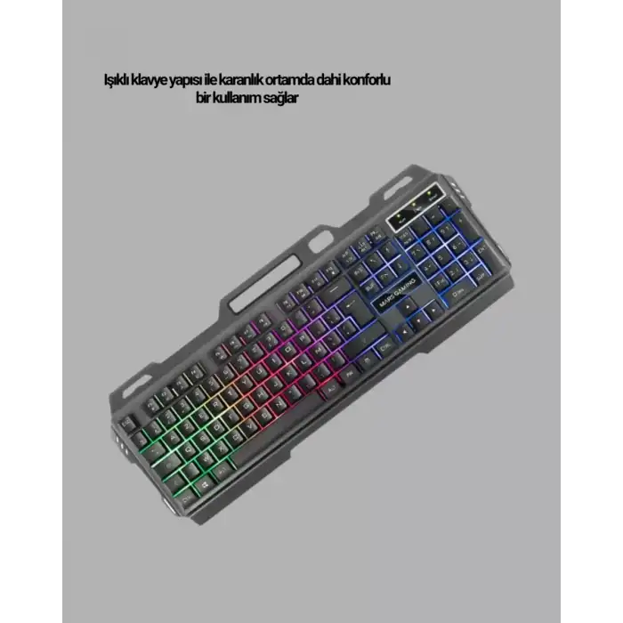AsilTech HN01 KULAKLIK + PG-8018 OYUNCU KLAVYESİ SET