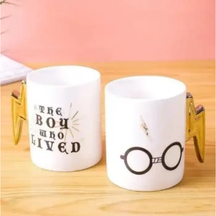 AsilTech HP Gözlük Şimşek Tasarımlı Kupa Bardak