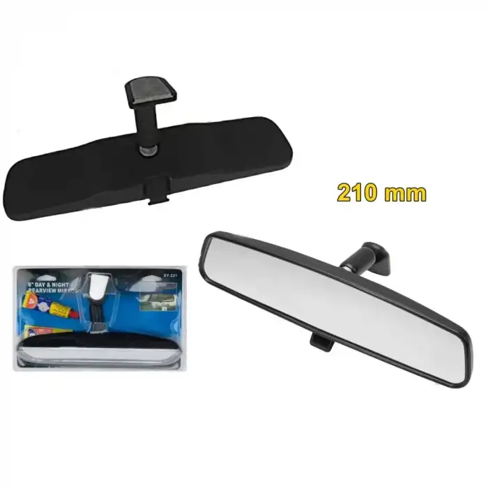AsilTech İç Dikiz Aynası Yapışma Ayna 21x5cm SY-221
