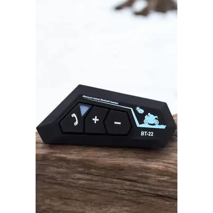AsilTech İnterkom Intercom Kask Kulaklık Bt22 Bluetooth Motosiklet Kulaklık 5.0 Bluetooth