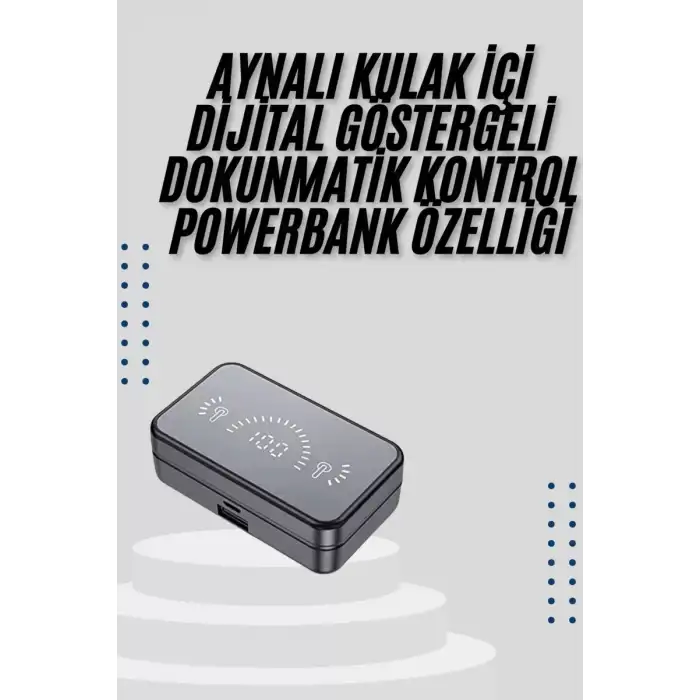 AsilTech İos Android Uyumlu Bluetooth Kulaklık Kablosuz Kulaklık Yüksek Basslı