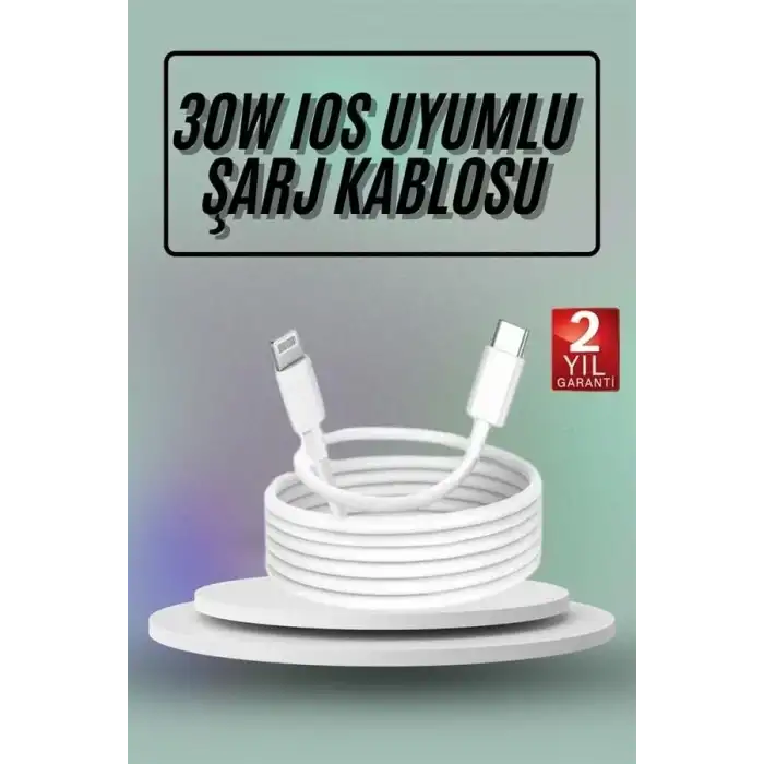 AsilTech İOS Uyumlu 8 X Xs Xr 11 12 13 14/Pro Max Mini Plus Şarj Kablosu